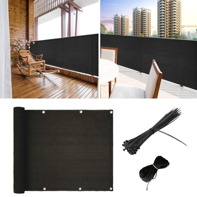 25m 30m Ön Cam Balkon Çiti Gizlilik Ekranı UV Koruması
